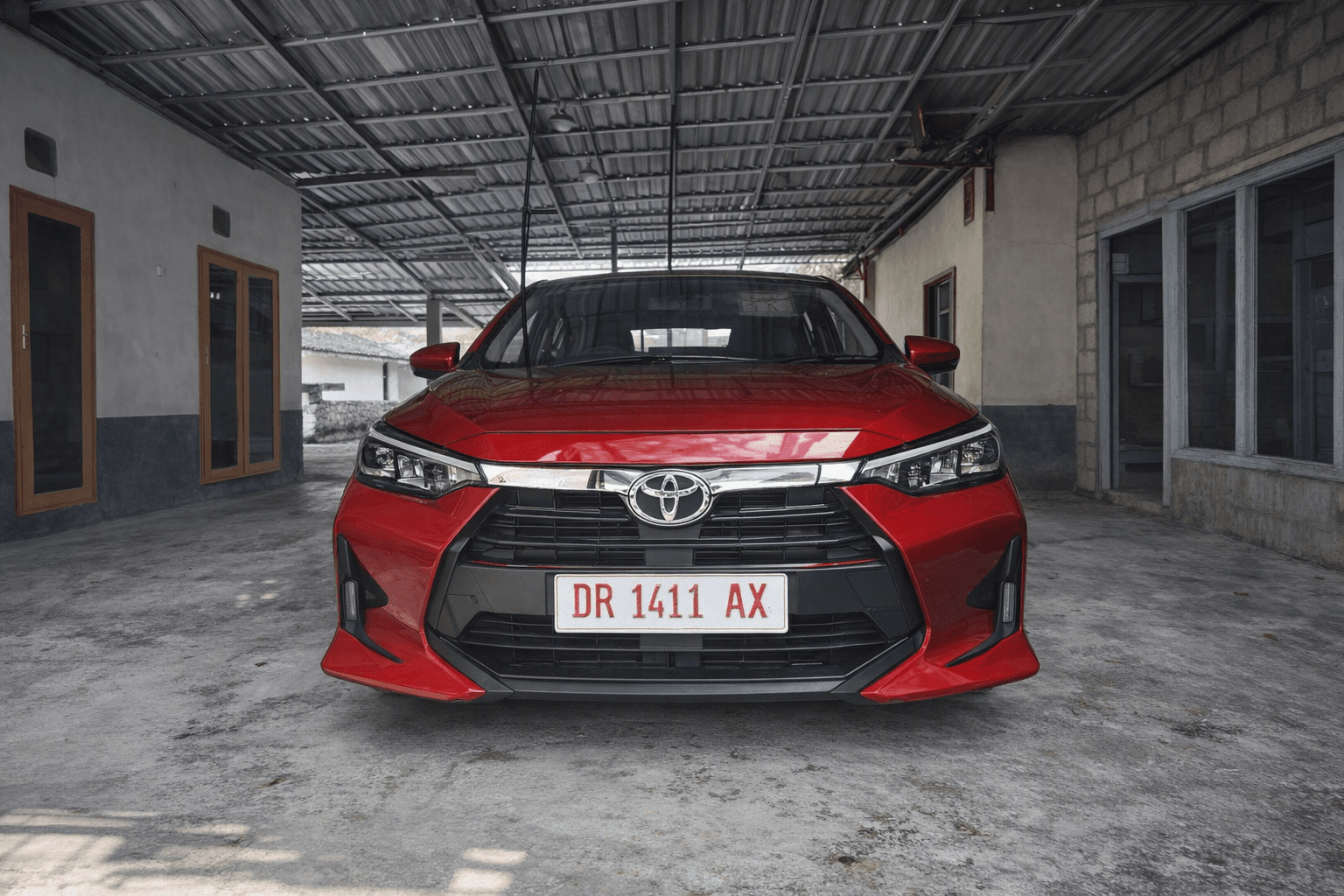 Toyota agya rental listing