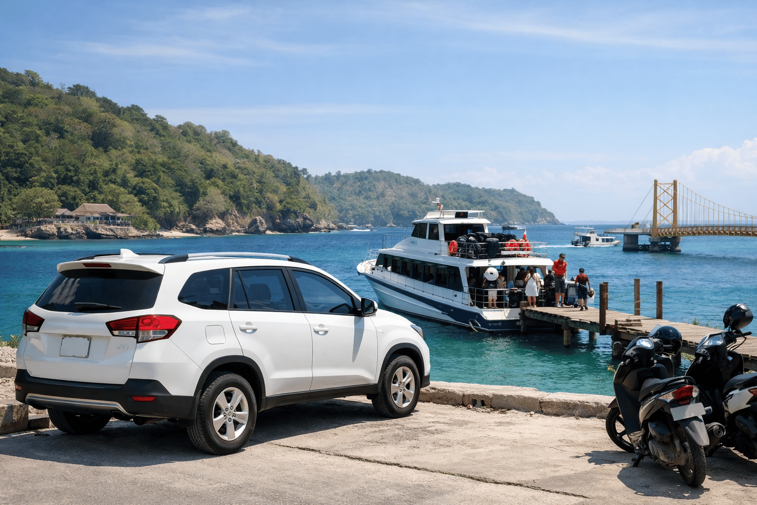 Car Rental Bali: Can You Take a Rental Car to Nusa Penida & Lembongan?
