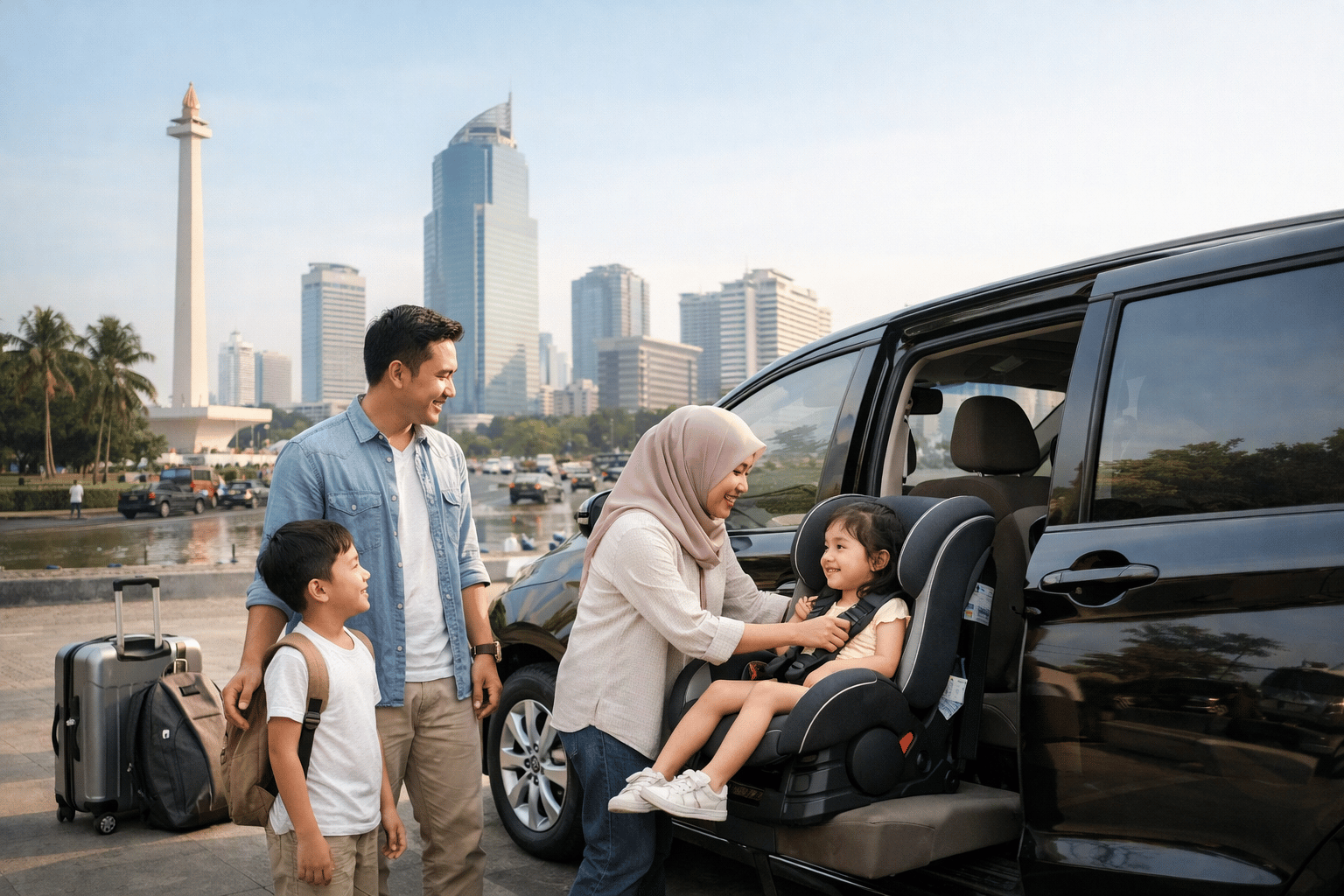 Jakarta Car Rental with Child Seat: Family Guide