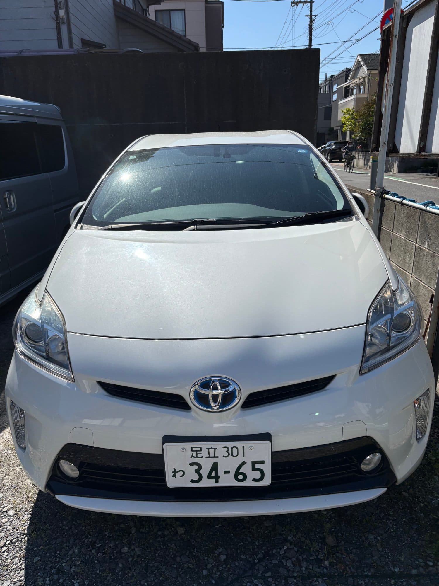 Toyota Prius rental listing